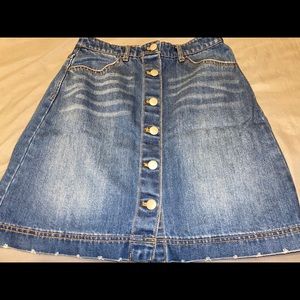 Jean skirt